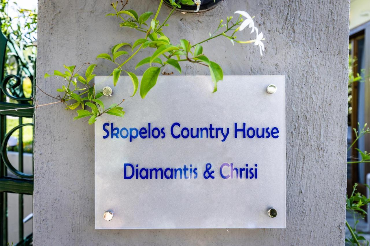 Skopelos Country House Diamantis & Chrisi Agnontas Bagian luar foto