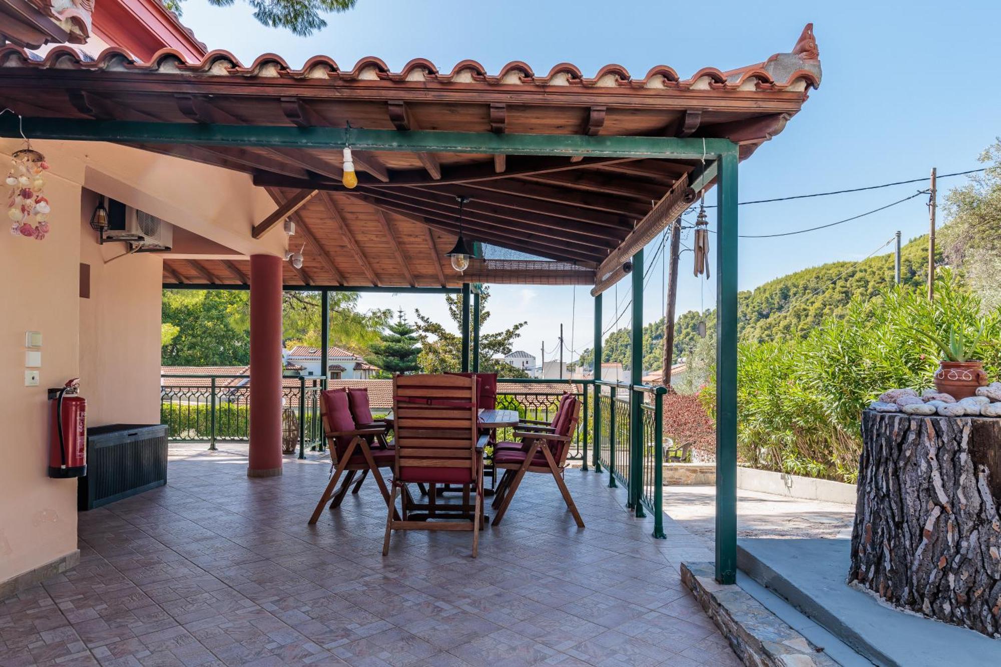 Skopelos Country House Diamantis & Chrisi Agnontas Bagian luar foto